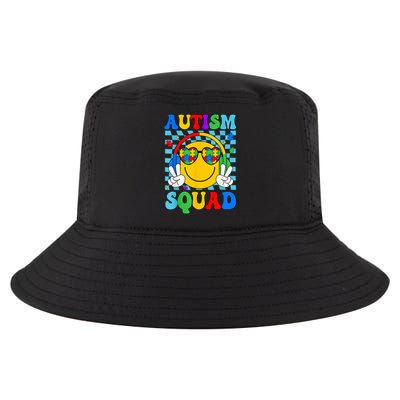 Autism Awareness Autism Squad Support Smile Face Cool Comfort Performance Bucket Hat