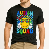 Autism Awareness Autism Squad Support Smile Face Cooling Performance Crew T-Shirt