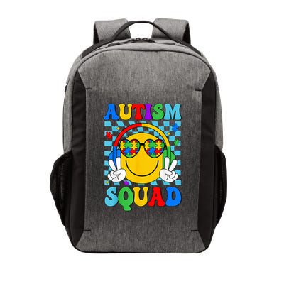 Autism Awareness Autism Squad Support Smile Face Vector Backpack