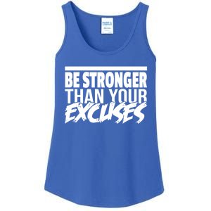 Aa Alcoholic Anonymous Be Stronger Than Your Excuses Recover Meaningful Gift Ladies Essential Tank