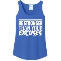 Aa Alcoholic Anonymous Be Stronger Than Your Excuses Recover Meaningful Gift Ladies Essential Tank