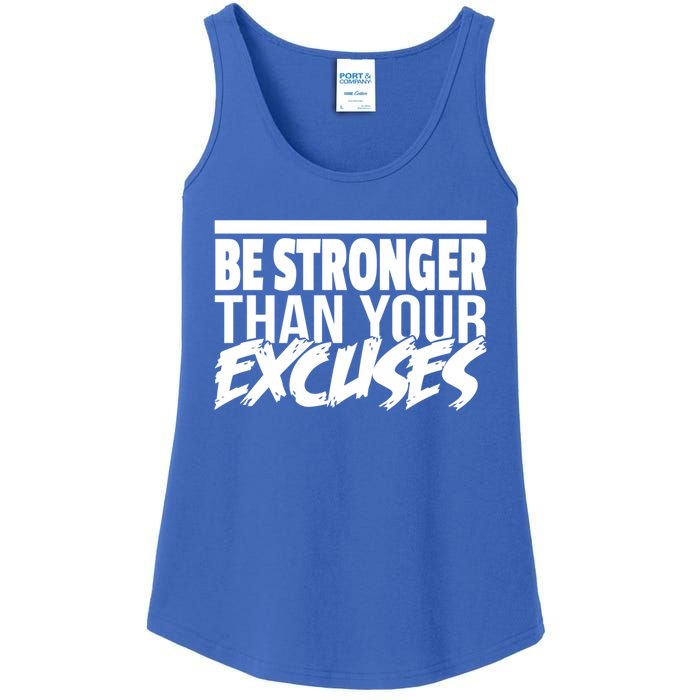 Aa Alcoholic Anonymous Be Stronger Than Your Excuses Recover Meaningful Gift Ladies Essential Tank