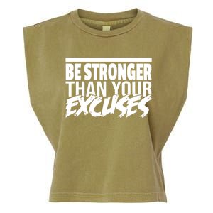 Aa Alcoholic Anonymous Be Stronger Than Your Excuses Recover Meaningful Gift Garment-Dyed Women's Muscle Tee