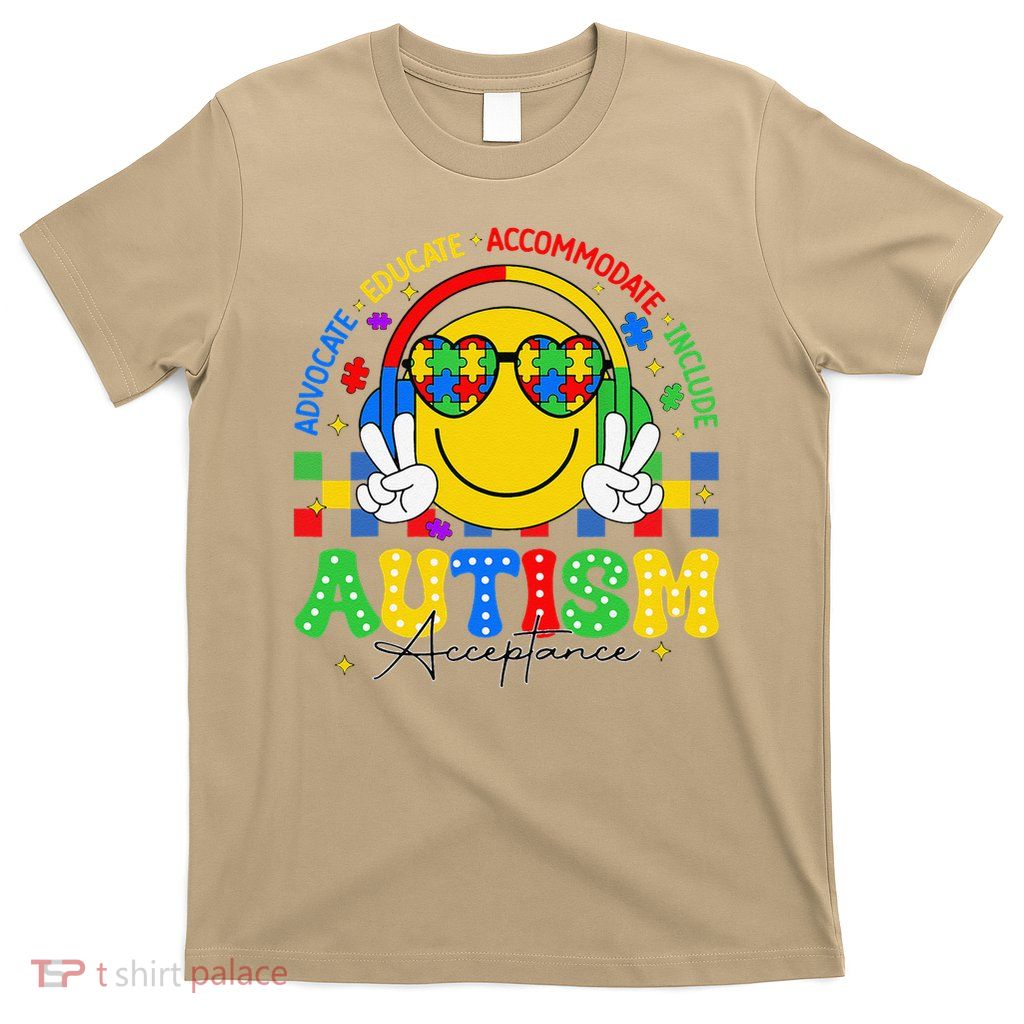 Autism Awareness Acceptance Special Education Teacher T-Shirt