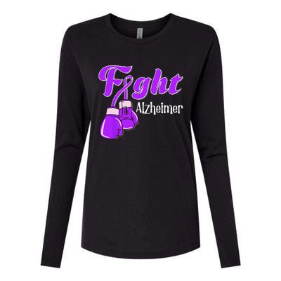 Alzheimer Awareness Alzheimer Alzheime Womens Cotton Relaxed Long Sleeve T-Shirt