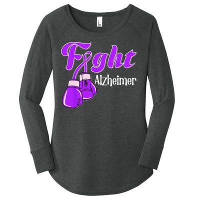 Alzheimer Awareness Alzheimer Alzheime Women's Perfect Tri Tunic Long Sleeve Shirt