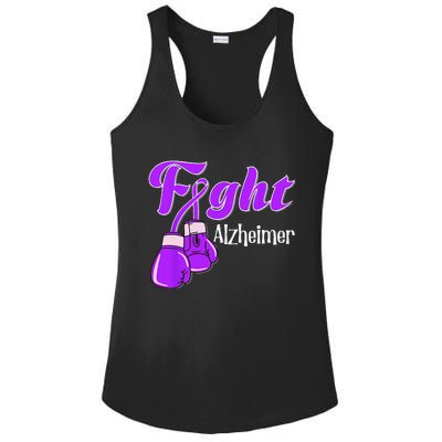 Alzheimer Awareness Alzheimer Alzheime Ladies PosiCharge Competitor Racerback Tank