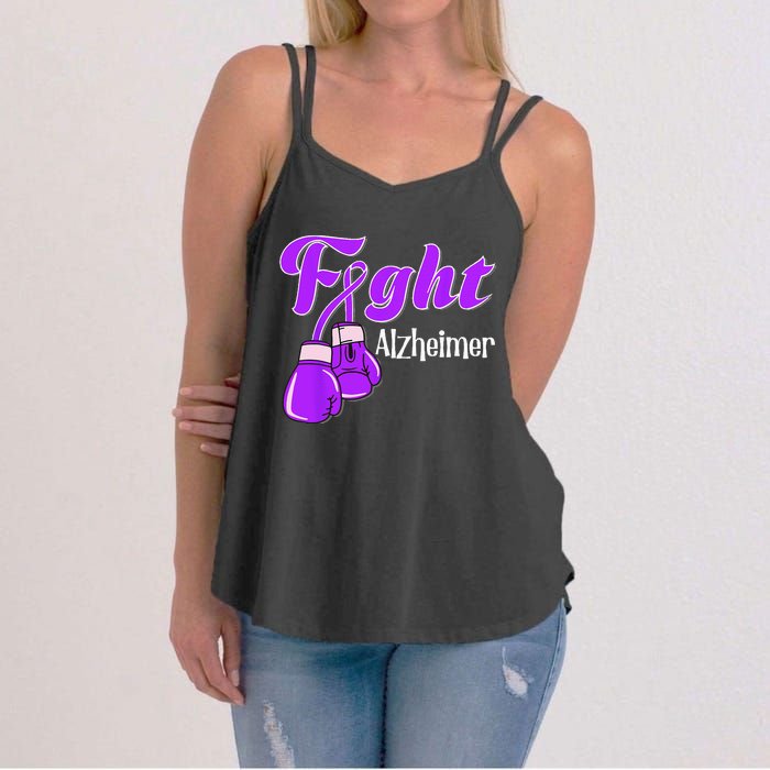 Alzheimer Awareness Alzheimer Alzheime Women's Strappy Tank