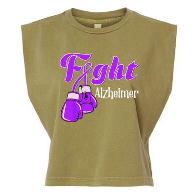 Alzheimer Awareness Alzheimer Alzheime Garment-Dyed Women's Muscle Tee