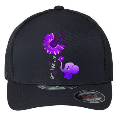 Alzheimers Awareness Flexfit Unipanel Trucker Cap