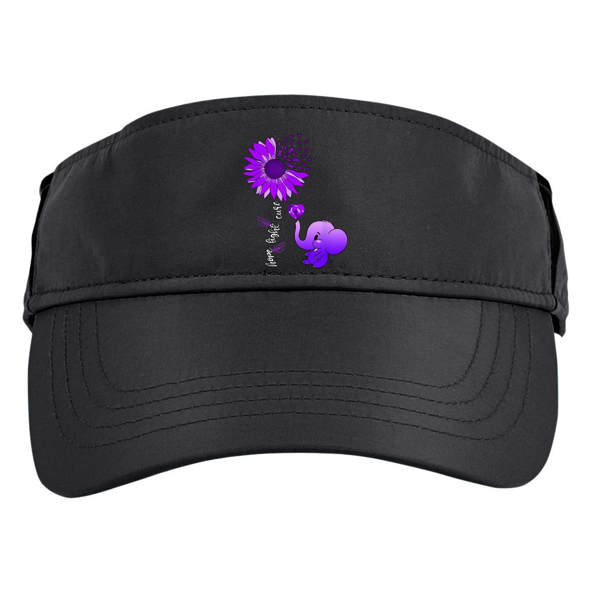 Alzheimers Awareness Adult Drive Performance Visor