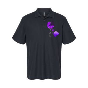 Alzheimers Awareness Softstyle Adult Sport Polo