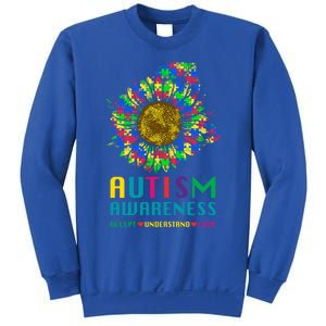 Autism Awareness Accept Understand Love Puzzle Autism Mom Gift Sweatshirt