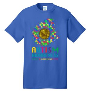 Autism Awareness Accept Understand Love Puzzle Autism Mom Gift Tall T-Shirt