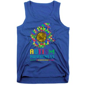 Autism Awareness Accept Understand Love Puzzle Autism Mom Gift Tank Top