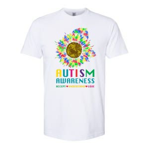 Autism Awareness Accept Understand Love Puzzle Autism Mom Gift Softstyle CVC T-Shirt