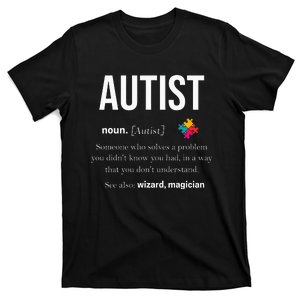 Autism Autistic Asperger Syndrom Aspie Puzzle Autist Support T-Shirt