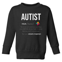 Autism Autistic Asperger Syndrom Aspie Puzzle Autist Support Toddler Sweatshirt