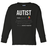 Autism Autistic Asperger Syndrom Aspie Puzzle Autist Support Toddler Long Sleeve Shirt