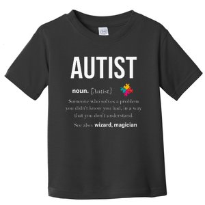 Autism Autistic Asperger Syndrom Aspie Puzzle Autist Support Toddler T-Shirt