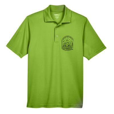 Adventure Awaits Men's Origin Performance Pique Polo