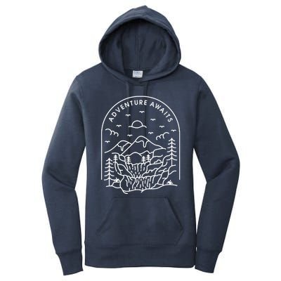 Adventure Awaits Women's Pullover Hoodie