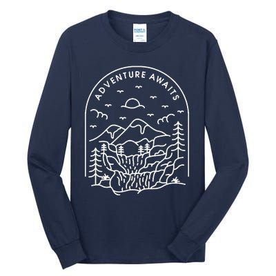 Adventure Awaits Tall Long Sleeve T-Shirt