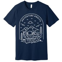 Adventure Awaits Premium T-Shirt