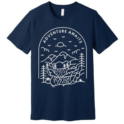 Adventure Awaits Premium T-Shirt