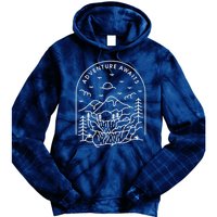 Adventure Awaits Tie Dye Hoodie