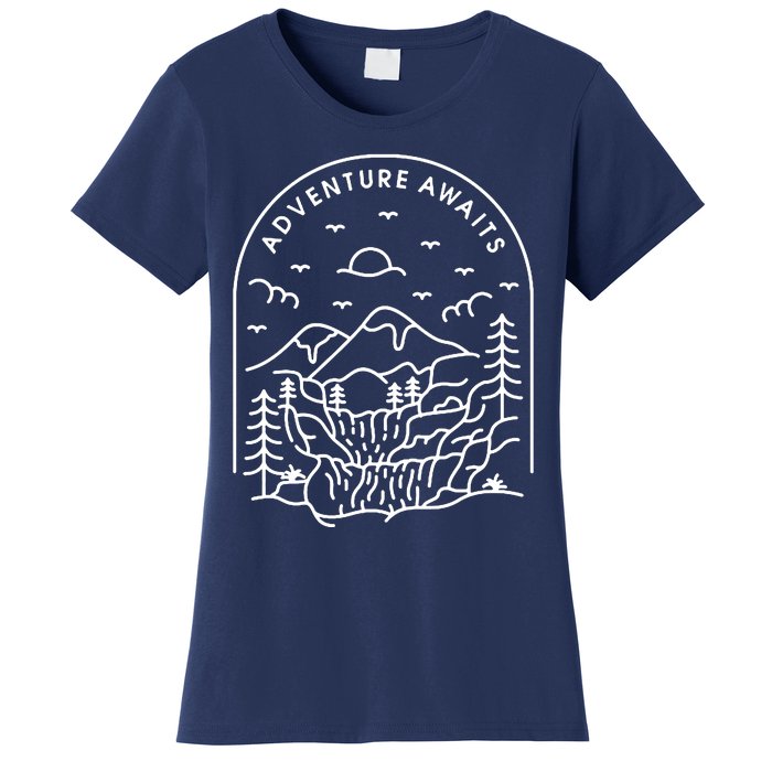 Adventure Awaits Women's T-Shirt