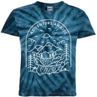 Adventure Awaits Kids Tie-Dye T-Shirt