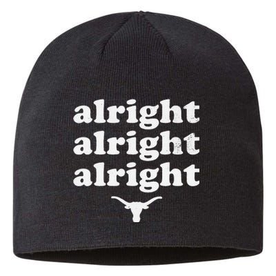 Alright Alright Alright Texas Bull Texas Pride State USA Sustainable Beanie