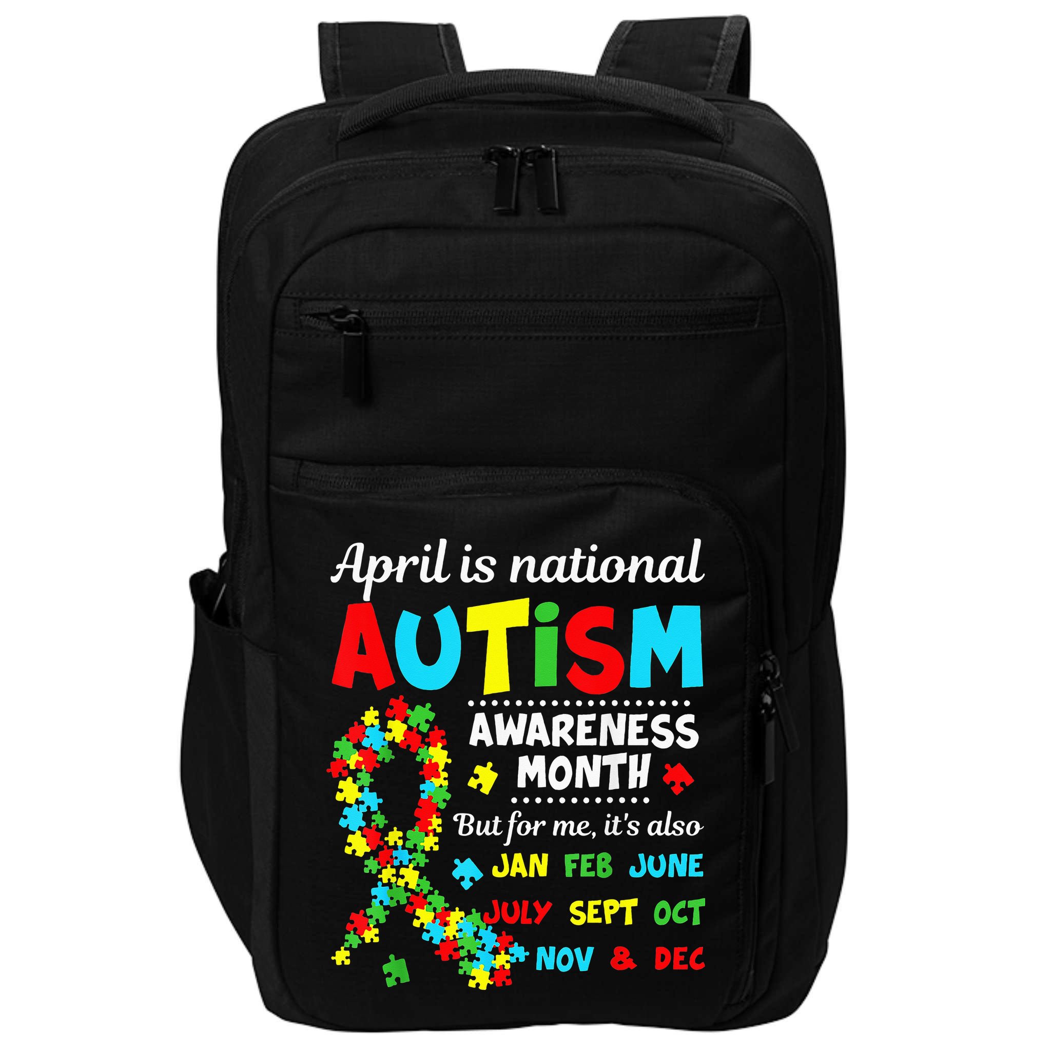Autism Awareness April is National Autism Awareness Month Impact Tech Backpack