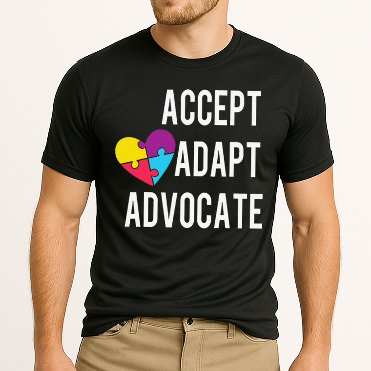 Autism Awareness Accept Adapt Advocate Autism Gift Cooling Performance Crew T-Shirt