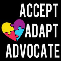 Autism Awareness Accept Adapt Advocate Autism Gift Impact Tech Backpack