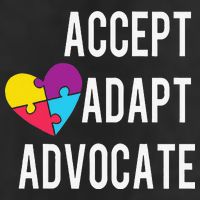 Autism Awareness Accept Adapt Advocate Autism Gift 11oz C Handle Ceramic Mug