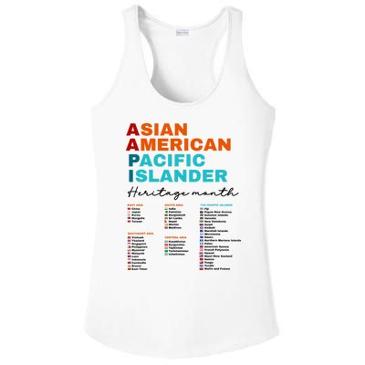 Aapi Asian American And Pacific Islander Heritage Month 2024 Ladies PosiCharge Competitor Racerback Tank