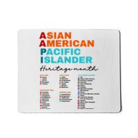 Aapi Asian American And Pacific Islander Heritage Month 2024 Mousepad