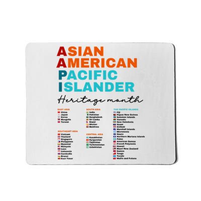 Aapi Asian American And Pacific Islander Heritage Month 2024 Mousepad