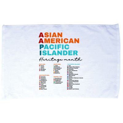 Aapi Asian American And Pacific Islander Heritage Month 2024 Microfiber Hand Towel