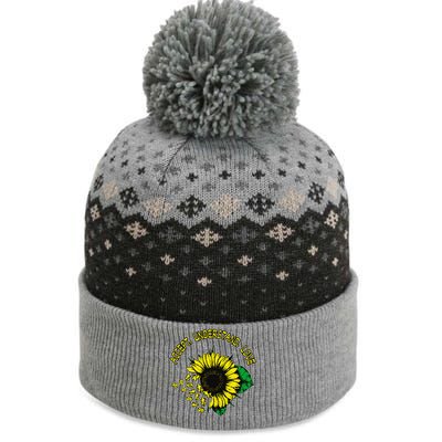 Autism Awareness Accept Understand Love The Baniff Cuffed Pom Beanie