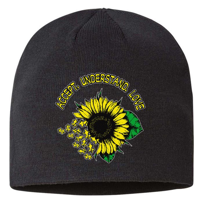 Autism Awareness Accept Understand Love Sustainable Beanie