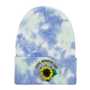 Autism Awareness Accept Understand Love Tie Dye 12in Knit Beanie