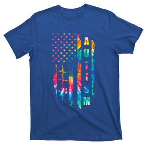 Autism Awareness Autism Mom American Flag Teacher Gift T-Shirt