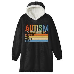 AUTISM AWARENESS Acceptance  Its Ok To Be Different Hooded Wearable Blanket