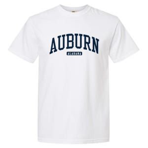 Auburn Alabama AL College University Style Navy Garment-Dyed Heavyweight T-Shirt