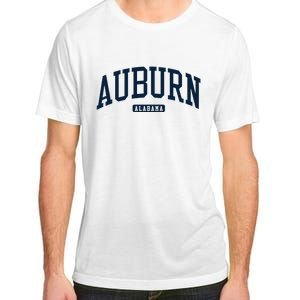 Auburn Alabama AL College University Style Navy Adult ChromaSoft Performance T-Shirt