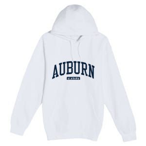 Auburn Alabama AL College University Style Navy Premium Pullover Hoodie