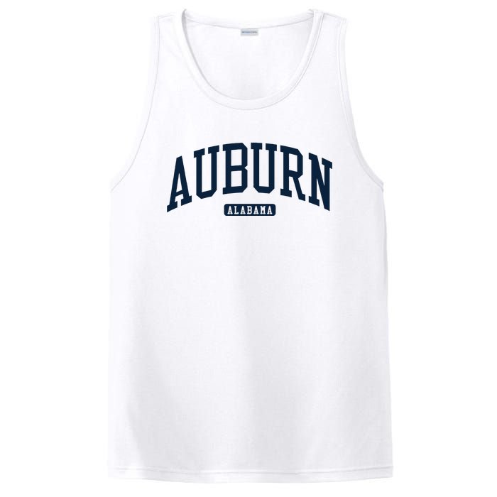 Auburn Alabama AL College University Style Navy PosiCharge Competitor Tank